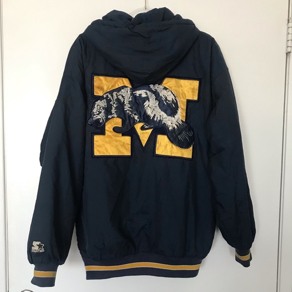 Starter Bomber Jacket Michigan - Picture 3 of 7